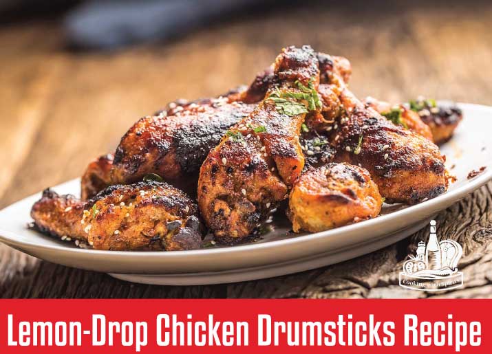 Lemony, sweet, sour and super easy to make. Lemon-Drop Chicken Drumsticks are perfect for tailgating, parties, and even a budget-friendly weeknight dinner.