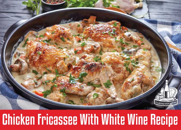 Chicken Fricassee With White Wine Recipe